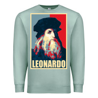 Seafoam leonardo Premium Sweatshirt - linhVisuals
