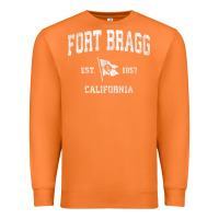 Carrot fort bragg california ca vintage boat anchor flag design tee Premium Sweatshirt - linhVisuals
