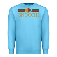 Ocean Blue Gnocchi Classic Fashion Parody Pasta Noodles Italian Premium Sweatshirt - linhVisuals