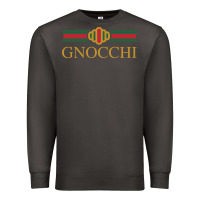 Smoke Gnocchi Classic Fashion Parody Pasta Noodles Italian Premium Sweatshirt - linhVisuals