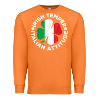 Carrot irish temper italian attitude t shirt st patrick's day t shirt Premium Sweatshirt - linhVisuals
