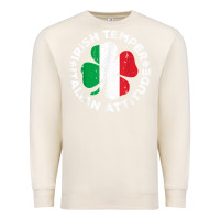 Sandshell irish temper italian attitude t shirt st patrick's day t shirt Premium Sweatshirt - linhVisuals