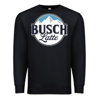 Black BUSCH LATTE COOL Premium Sweatshirt - linhVisuals