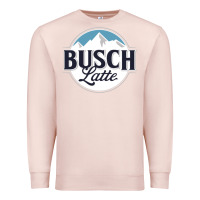 Pale Pink BUSCH LATTE COOL Premium Sweatshirt - linhVisuals