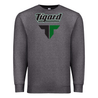 Charcoal Heather tigard high school Premium Sweatshirt - linhVisuals