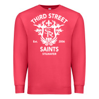 Cardinal saints row 3 tribute emblem Premium Sweatshirt - linhVisuals
