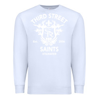 White saints row 3 tribute emblem Premium Sweatshirt - linhVisuals