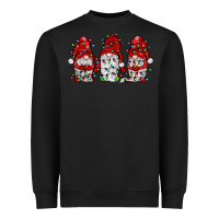 Black gnome with christmas lights Heavyweight Sweatshirt - JahusDesignShop