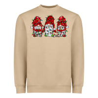 Mushroom gnome with christmas lights Heavyweight Sweatshirt - JahusDesignShop