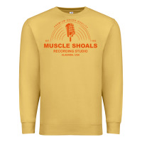 Antique Gold recording studio Premium Sweatshirt - linhVisuals