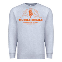 Heather Grey recording studio Premium Sweatshirt - linhVisuals