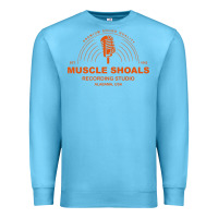 Ocean Blue recording studio Premium Sweatshirt - linhVisuals