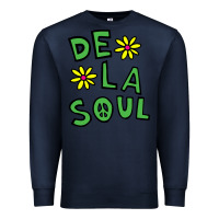 Navy original de la soul music Premium Sweatshirt - linhVisuals