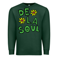 Sports Green original de la soul music Premium Sweatshirt - linhVisuals