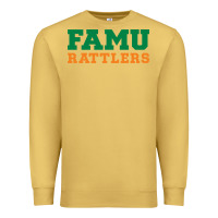 Antique Gold FAMU RATTLERS Premium Sweatshirt - linhVisuals