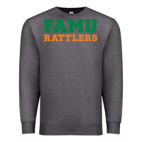 Charcoal Heather FAMU RATTLERS Premium Sweatshirt - linhVisuals