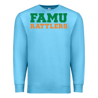 Ocean Blue FAMU RATTLERS Premium Sweatshirt - linhVisuals