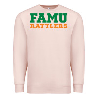 Pale Pink FAMU RATTLERS Premium Sweatshirt - linhVisuals
