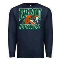Navy FAMU RATTLERS Premium Sweatshirt - linhVisuals