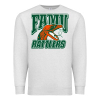 Oatmeal Heather FAMU RATTLERS Premium Sweatshirt - linhVisuals