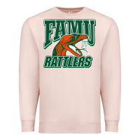Pale Pink FAMU RATTLERS Premium Sweatshirt - linhVisuals