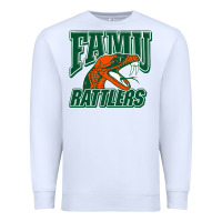 White FAMU RATTLERS Premium Sweatshirt - linhVisuals