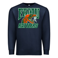 Navy FAMU RATTLERS Premium Sweatshirt - linhVisuals