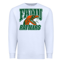 White FAMU RATTLERS Premium Sweatshirt - linhVisuals