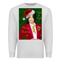 Dove Grey merry christmas heal the world michael jackson Premium Sweatshirt - linhVisuals