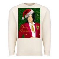 Sandshell merry christmas heal the world michael jackson Premium Sweatshirt - linhVisuals