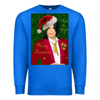 True Royal merry christmas heal the world michael jackson Premium Sweatshirt - linhVisuals