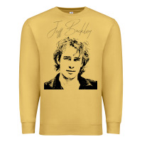 Antique Gold jeff buckley 90s style fan art Premium Sweatshirt - linhVisuals