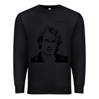 Black jeff buckley 90s style fan art Premium Sweatshirt - linhVisuals