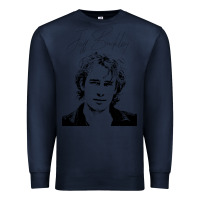Navy jeff buckley 90s style fan art Premium Sweatshirt - linhVisuals