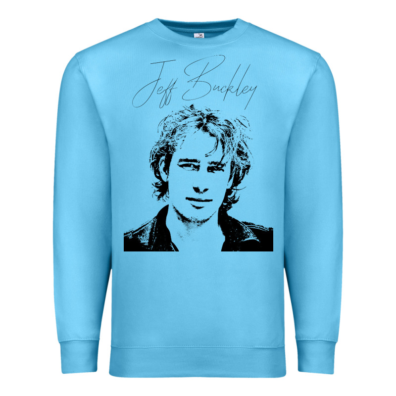 Jeff Buckley 90s Style Fan Art Premium Sweatshirt by linhVisuals | Teevron