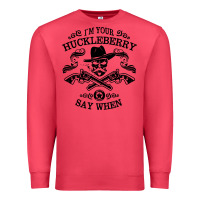 Cardinal im your huckleberry Premium Sweatshirt - linhVisuals