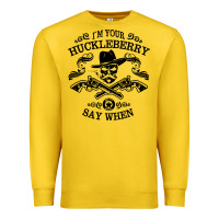 Lemon im your huckleberry Premium Sweatshirt - linhVisuals
