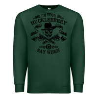 Sports Green im your huckleberry Premium Sweatshirt - linhVisuals