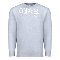 Heather Grey old and in the way musician Premium Sweatshirt - linhVisuals