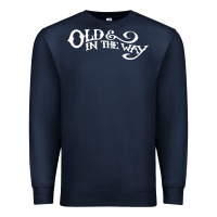 Navy old and in the way musician Premium Sweatshirt - linhVisuals