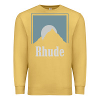 Antique Gold Rhude Adventure Premium Sweatshirt - linhVisuals