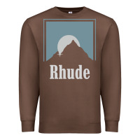 Chestnut Rhude Adventure Premium Sweatshirt - linhVisuals