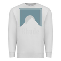 Dove Grey Rhude Adventure Premium Sweatshirt - linhVisuals