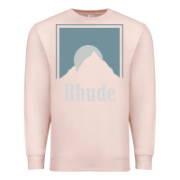 Pale Pink Rhude Adventure Premium Sweatshirt - linhVisuals