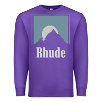 Purple Rhude Adventure Premium Sweatshirt - linhVisuals