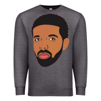 Charcoal Heather drak Premium Sweatshirt - linhVisuals