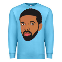 Ocean Blue drak Premium Sweatshirt - linhVisuals