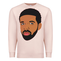Pale Pink drak Premium Sweatshirt - linhVisuals