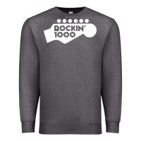 Charcoal Heather rockin 1000 musician Premium Sweatshirt - linhVisuals