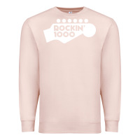 Pale Pink rockin 1000 musician Premium Sweatshirt - linhVisuals